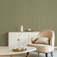 Cording Stripe Moss Wallpaper