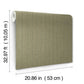 Cording Stripe Moss Wallpaper