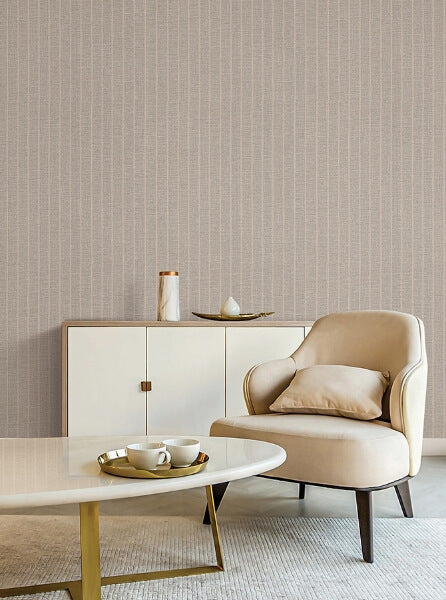 Cording Stripe Smoke Wallpaper