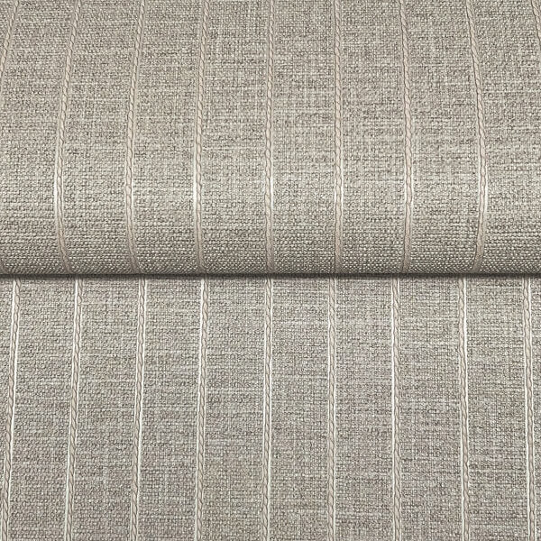 Cording Stripe Smoke Wallpaper