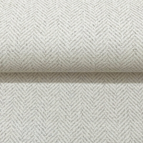 Tailored Chevron White Wallpaper
