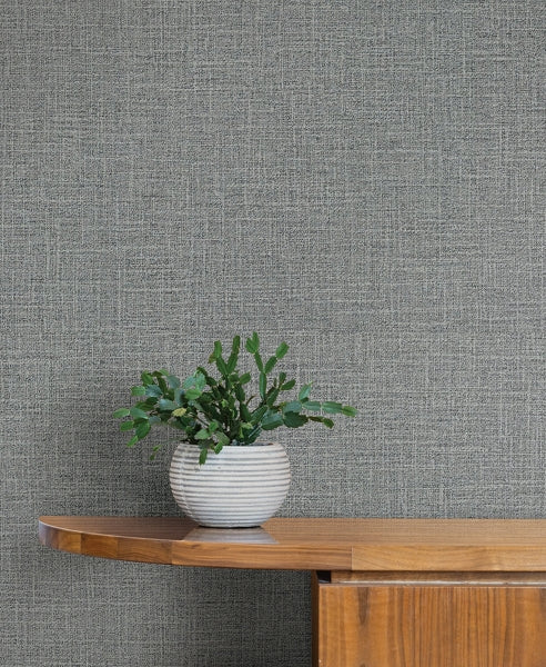 Loom Silver Wallpaper
