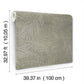 Della Palm Dark Taupe Wallpaper