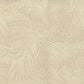Della Palm Wheat Wallpaper