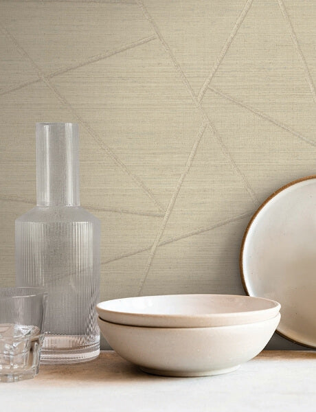 Lisle Toasted Almond Wallpaper
