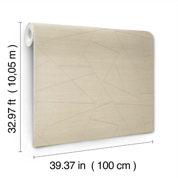 Lisle Toasted Almond Wallpaper