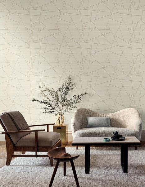 Lisle Ivory Wallpaper