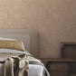 Alma Clay Faux Weave Wallpaper