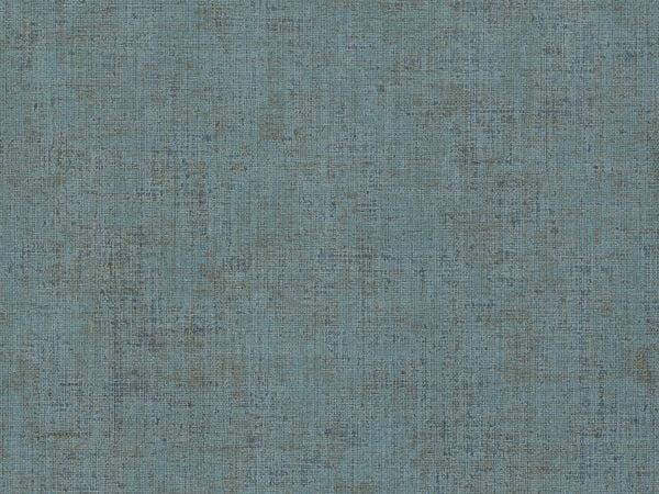 Alma Blue Faux Weave Wallpaper