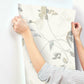 Linden Flower Tan Wallpaper