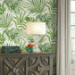 Paradise Palm Green Wallpaper