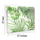 Paradise Palm Green Wallpaper