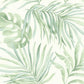 Paradise Palm Light Green Wallpaper