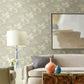 Midnight Blooms Grey Wallpaper
