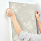 Midnight Blooms Grey Wallpaper