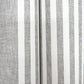 French Charcoal Linen Stripe Wallpaper