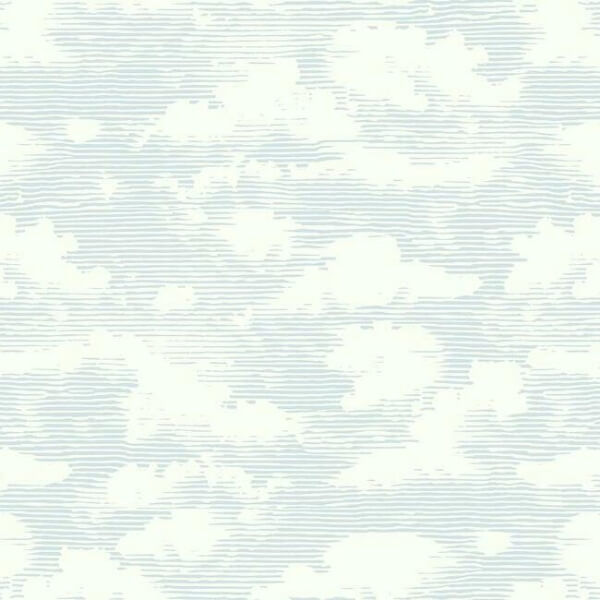 Cloud Cover Blue Wallpaper