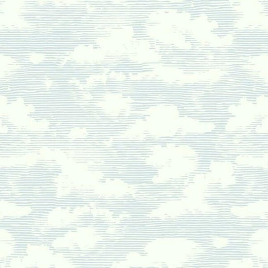 Cloud Cover Blue Wallpaper