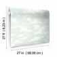 Cloud Cover Blue Wallpaper