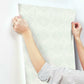 Palm Thatch White & Grey Wallpaper