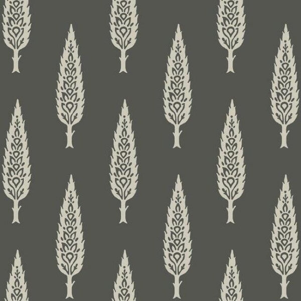 Juniper Tree Black & Taupe Wallpaper
