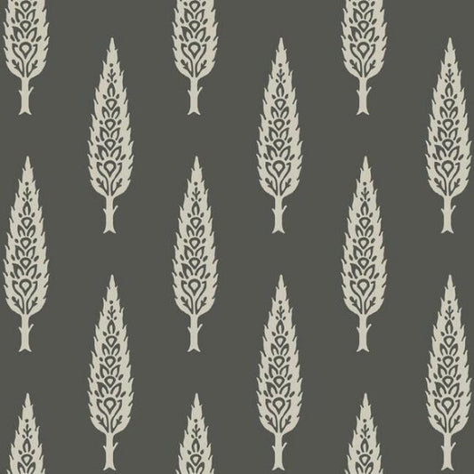 Juniper Tree Black & Taupe Wallpaper