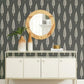 Juniper Tree Black & Taupe Wallpaper
