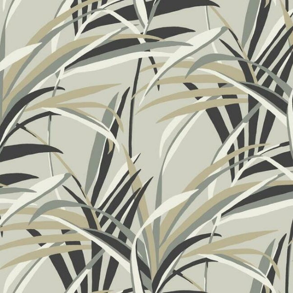 Tropical Paradise Taupe Wallpaper