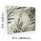 Tropical Paradise Taupe Wallpaper
