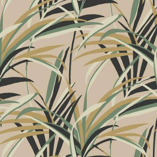Tropical Paradise Blush Wallpaper