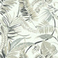 Tropical Toss White Wallpaper