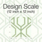 Sawgrass Trellis Green Wallpaper