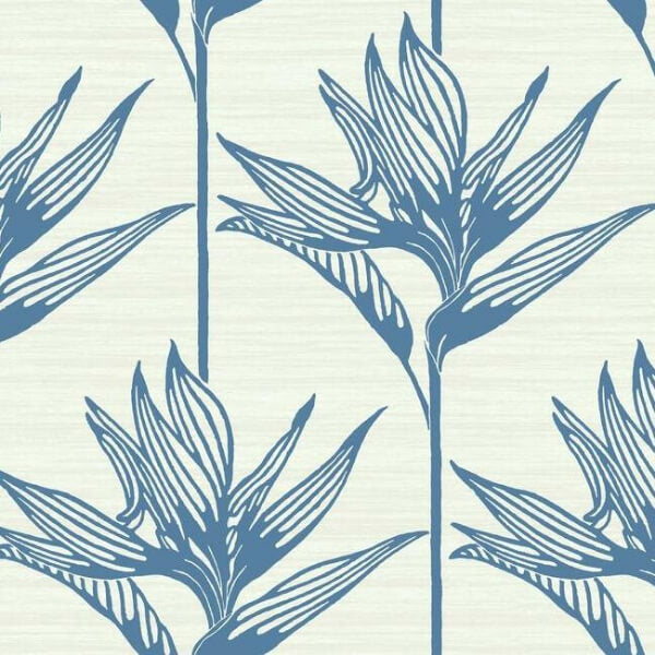 Bird of Paradise Blue Wallpaper