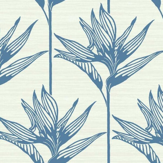 Bird of Paradise Blue Wallpaper