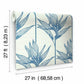 Bird of Paradise Blue Wallpaper