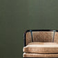 Green/Gold Palm Chevron Wallpaper