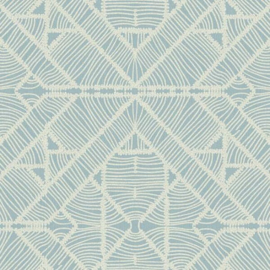 Diamond Macrame Blue Wallpaper