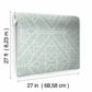 Diamond Macrame Blue Wallpaper