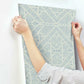 Diamond Macrame Blue Wallpaper