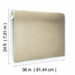 Cottage Basket Gold Metallic Wallpaper