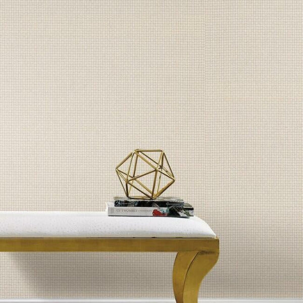 Cottage Basket White Wallpaper