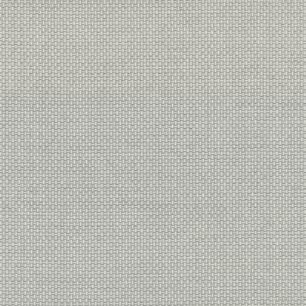 Cottage Basket Silver Metallic Wallpaper