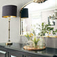 Cottage Basket Silver Metallic Wallpaper