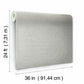 Cottage Basket Silver Metallic Wallpaper