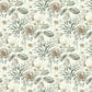 Midsummer Floral Beige & Green Wallpaper