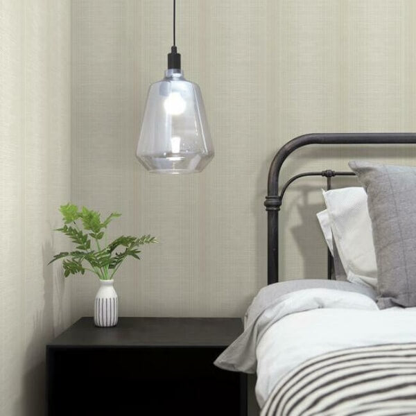 Silk Weave Beige Wallpaper