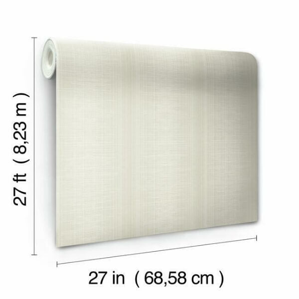 Silk Weave Beige Wallpaper