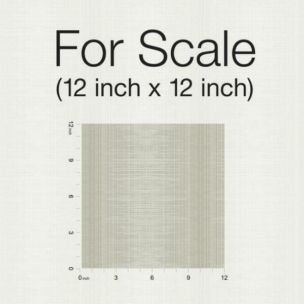 Silk Weave Stripe Light Brown Wallpaper