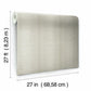 Silk Weave Stripe Light Brown Wallpaper