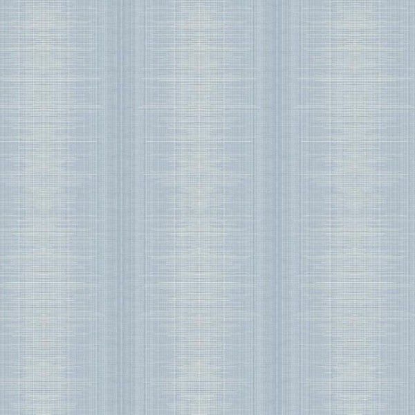 Silk Weave Stripe Blue Wallpaper